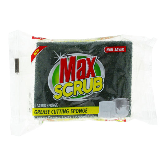 Max Scrub Grease Cutting Sponge Nail Saver