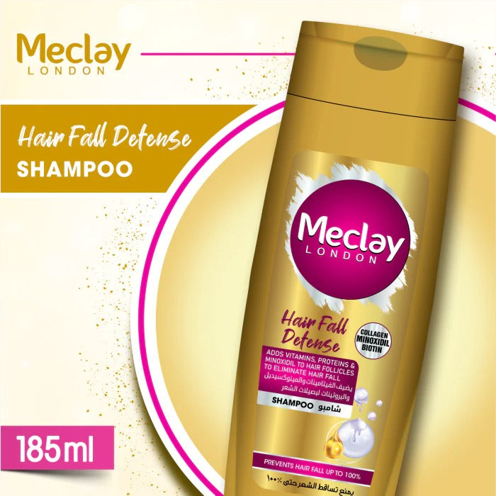 Meclay London Hair Fall Defense Shampoo 185 ml