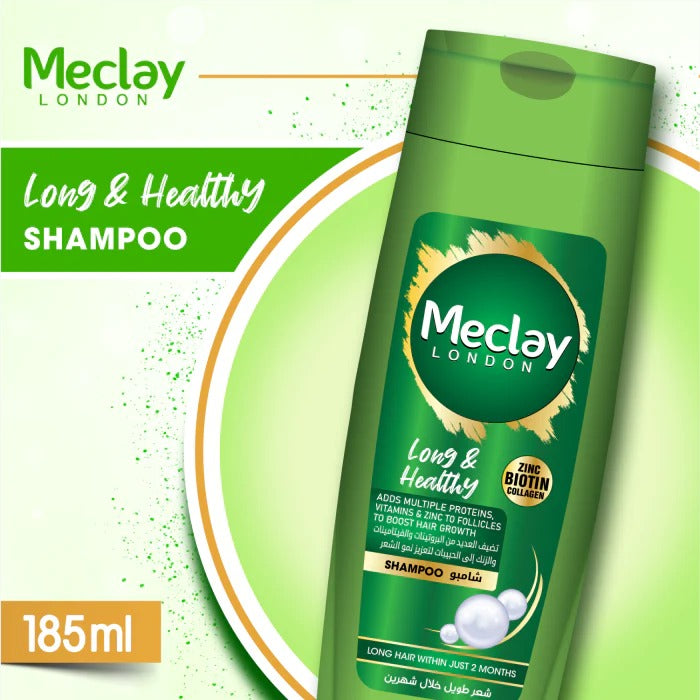 Meclay London Long & Healthy Shampoo 185 ml