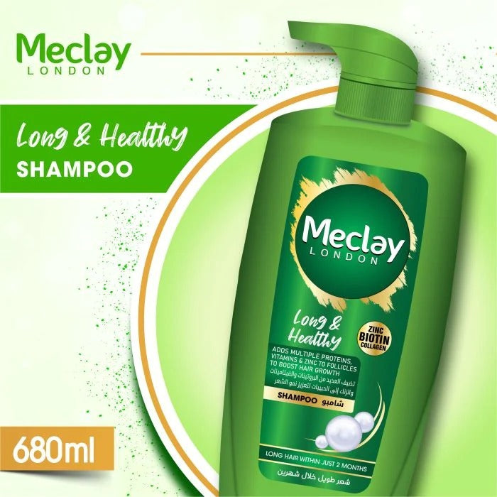 Meclay London Long & Healthy Shampoo 680 ml