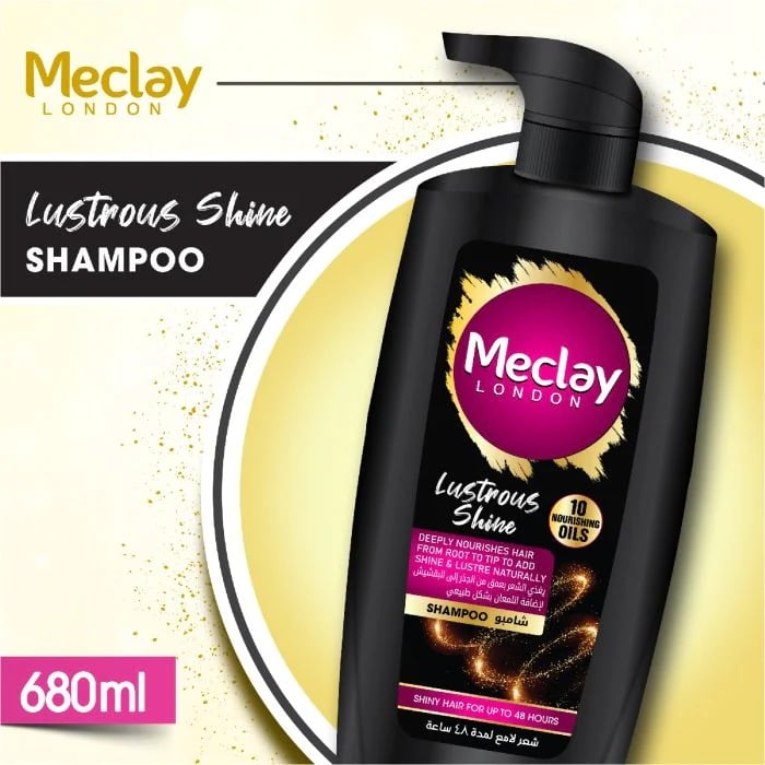 Meclay London Lustrous Shine Shampoo 680 ml