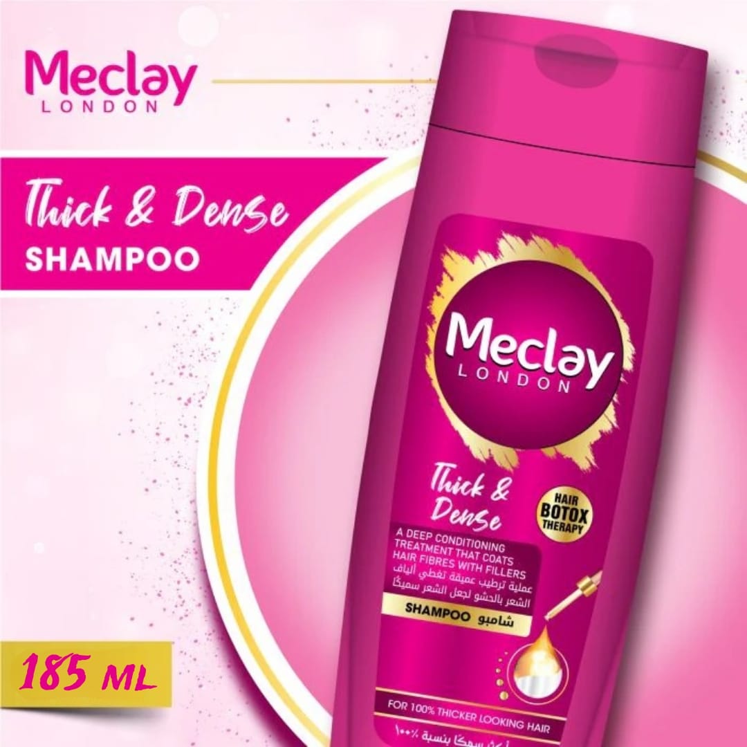 Meclay London Thick & Dense Shampoo 185 ml