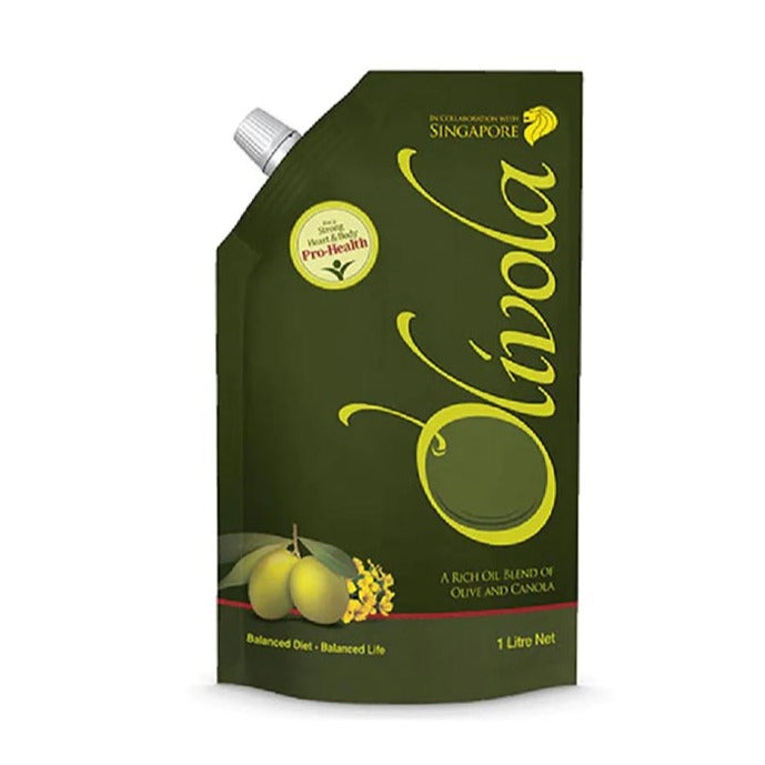 Mezan Olivola Oil 1 Ltr Stand Up Pouch