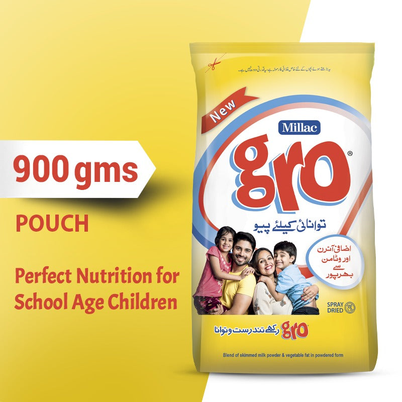 Millac Gro Milk Powder 900 gm
