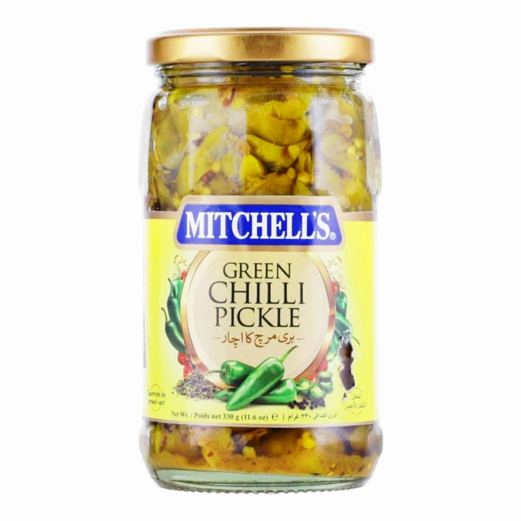 Mitchells  Green Chilli Pickle 330 g