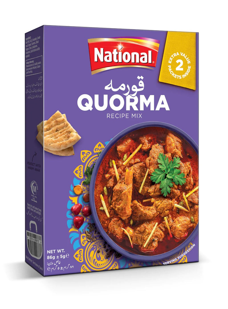National Quorma Recipe Mix 86 gm