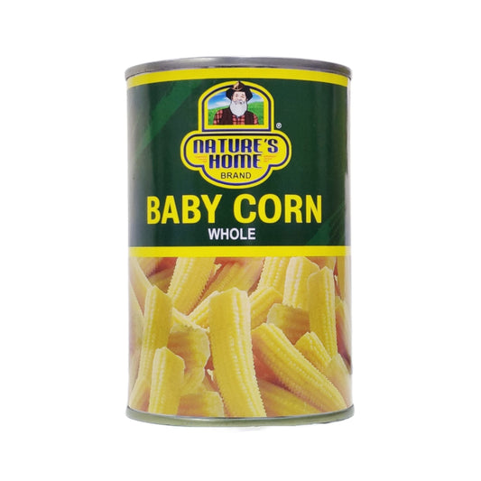 Nature's Own Baby Corn 400 gm Tin