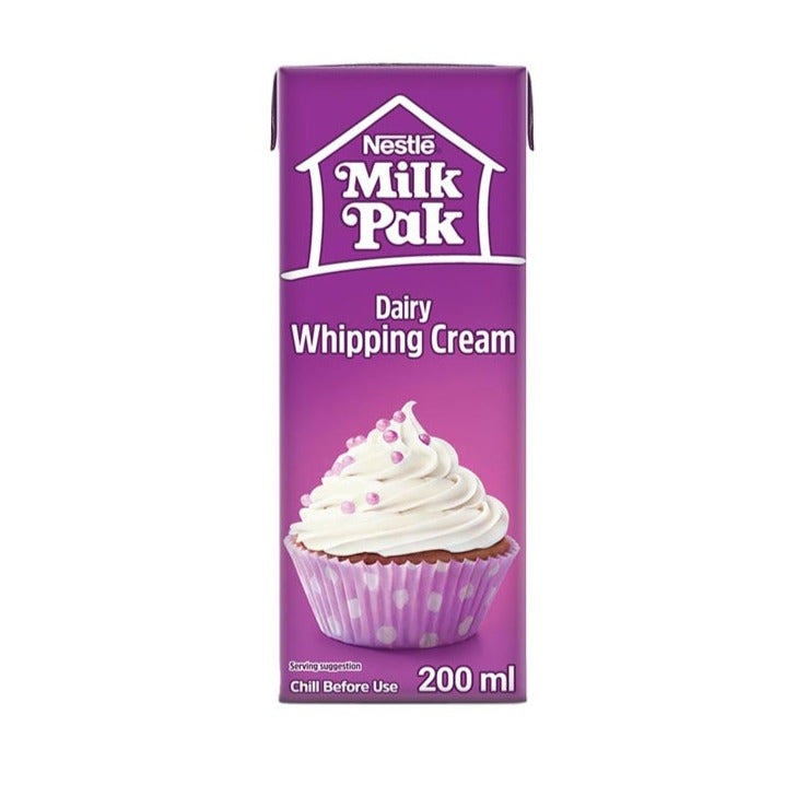 Nestle Milk Pak Dairy Whipping Cream Sweetened 200 ml