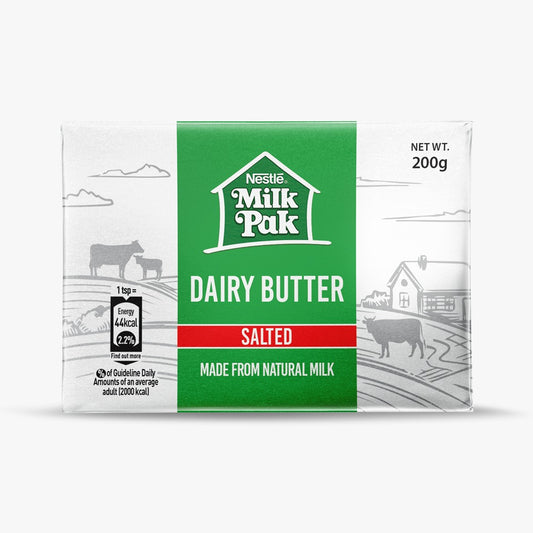 Nestle Milk Pak Salted Dairy Butter 200 gm