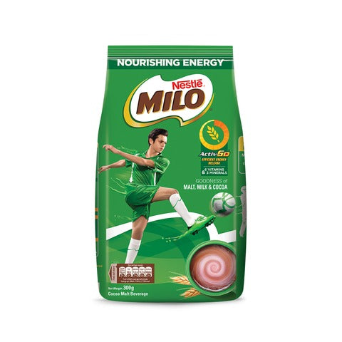 Nestle Milo Active Go Malt, Milk & Coca Powder 300 gm