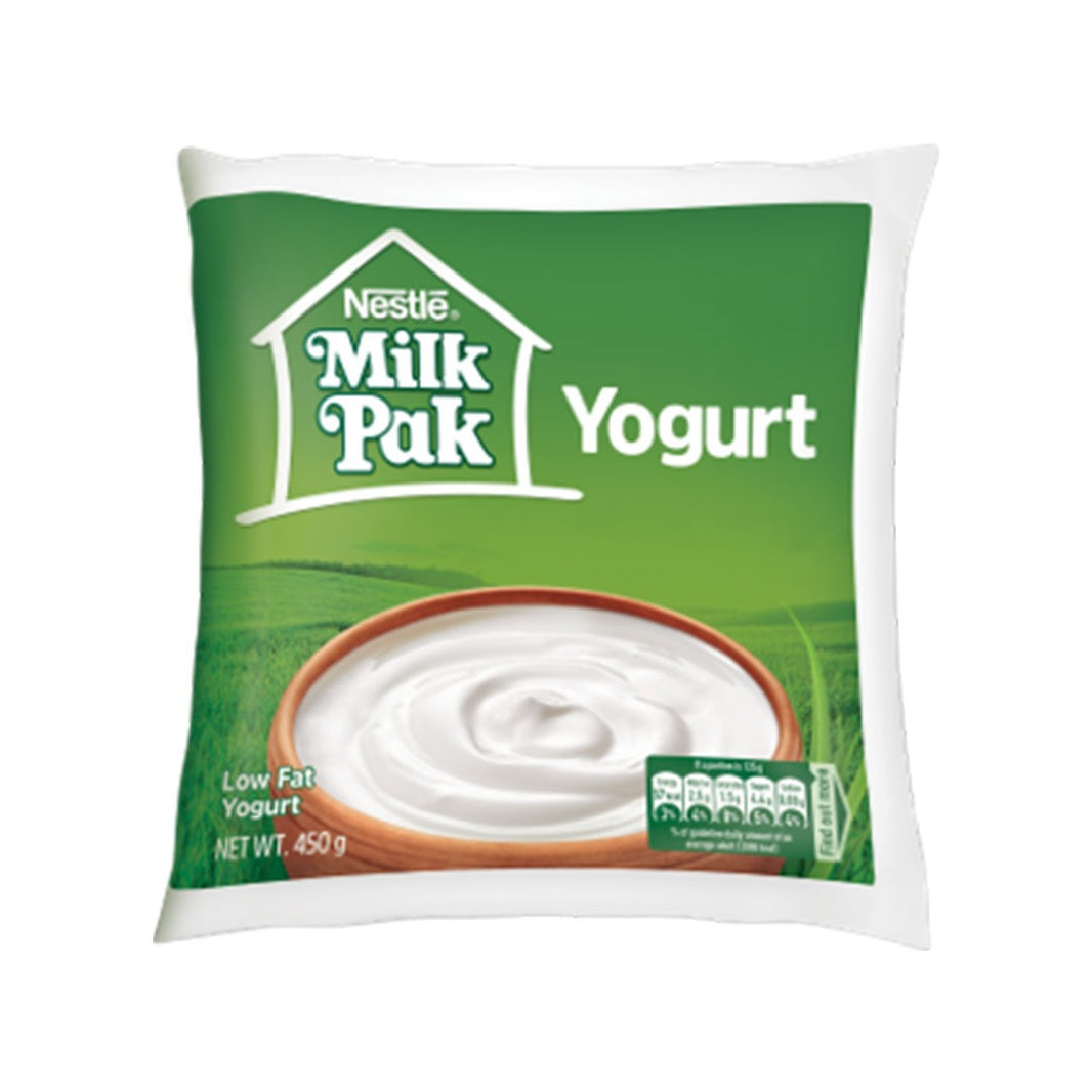 Nestle Plain Yogurt Pouch 450 gm