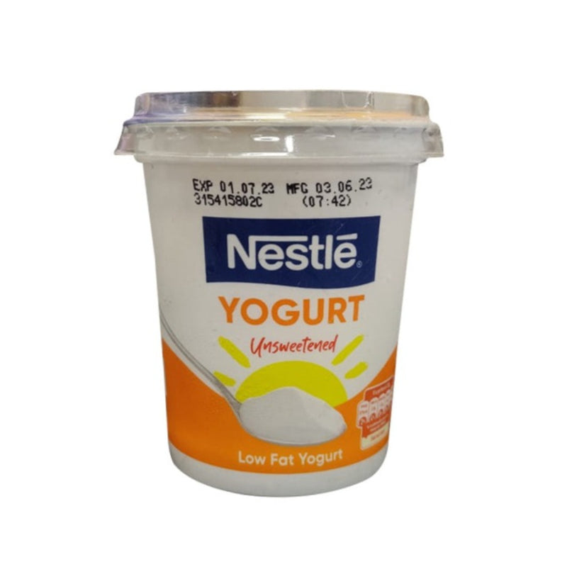 Nestle Yogurt Unsweetened Low Fat 400 gm