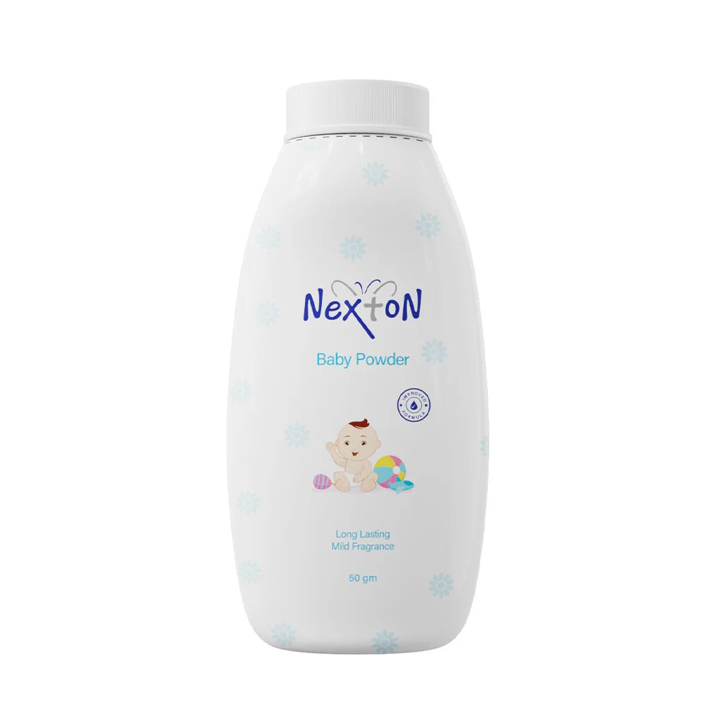 Nexton Baby Powder Long Lasting Mild Fragrance 100 gm