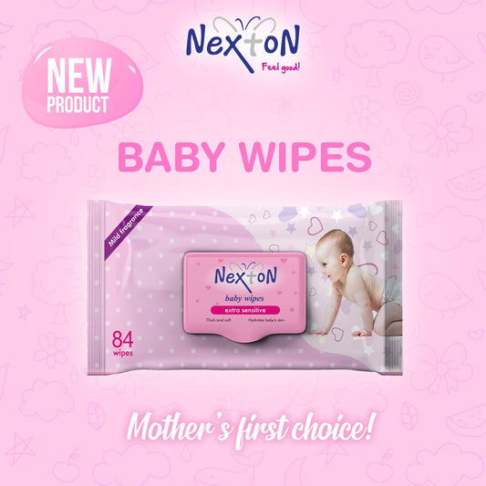 Nexton Baby Wipes Extra Sensitive 84 Pcs