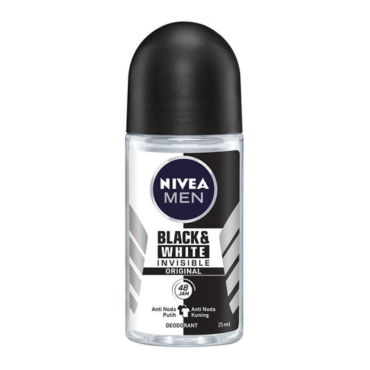 Nivea Men Black & White Invisible 48Jam Deodorant 25 ml