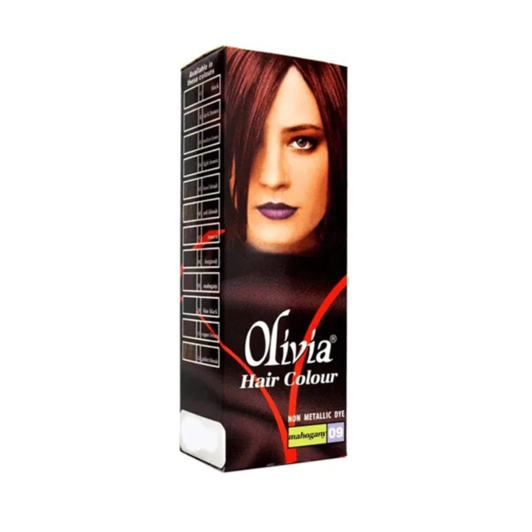 Olivia Hair Colour Non Metallic Dye 09 Mahongany