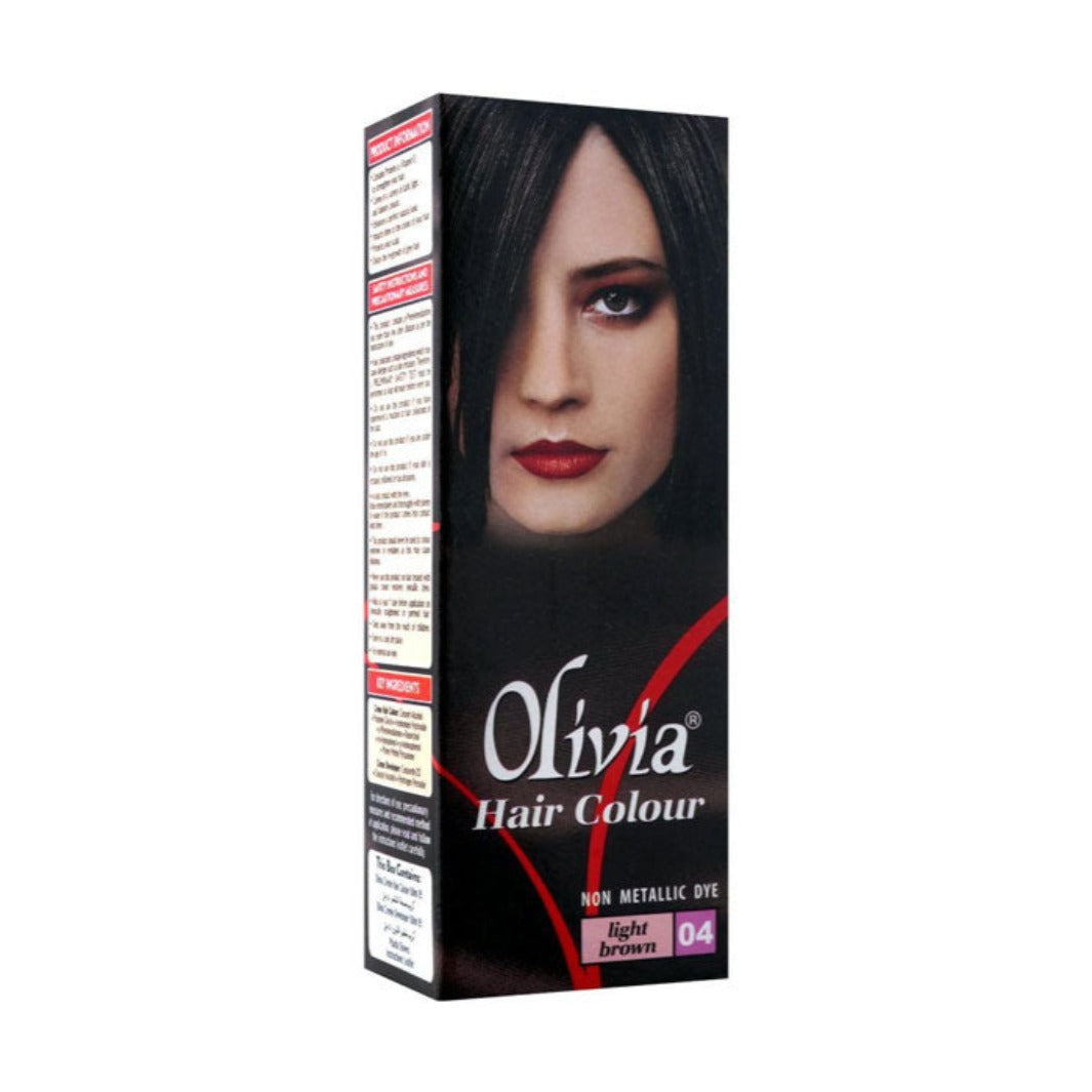 Olivia Hair Colour Non Metallic Dye 04 Light Brown