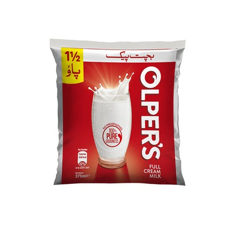 Olpers Full Cream Milk Pouch 375 ml