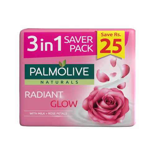 Palmolive Radiant Glow Saver 3 Pack