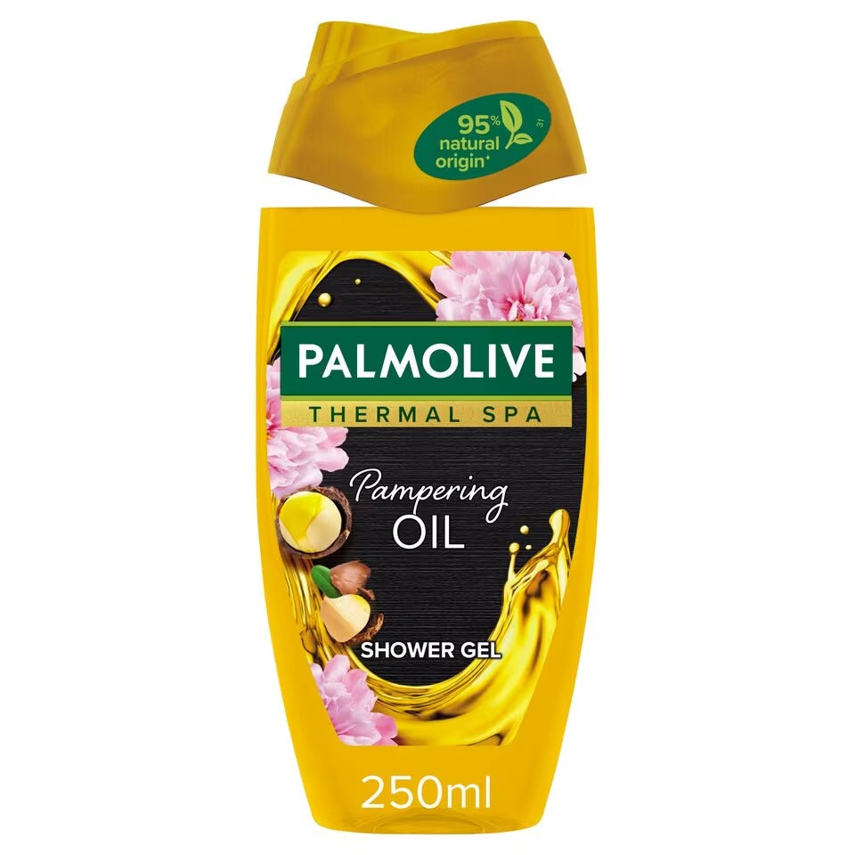 Palmolive Thermal Spa Pampring Oil With Macadamia Oil Shower Gel 250 ml