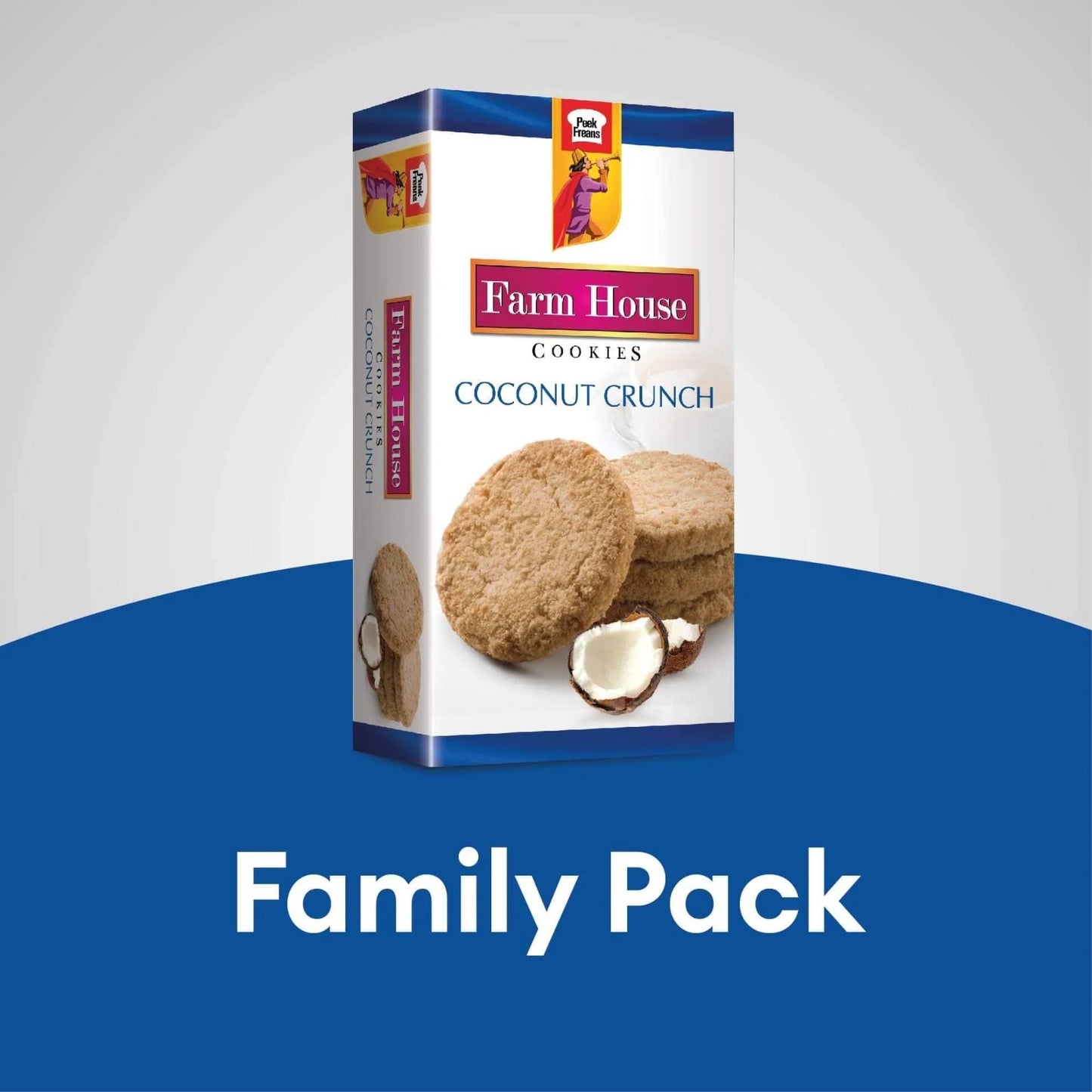 Peek Freans Farm House Coconut Crunch Cookies Family Pack