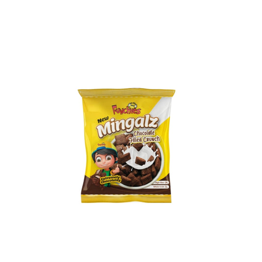 Funchies Mingalz Chocolate Filled Crunch 14 gm