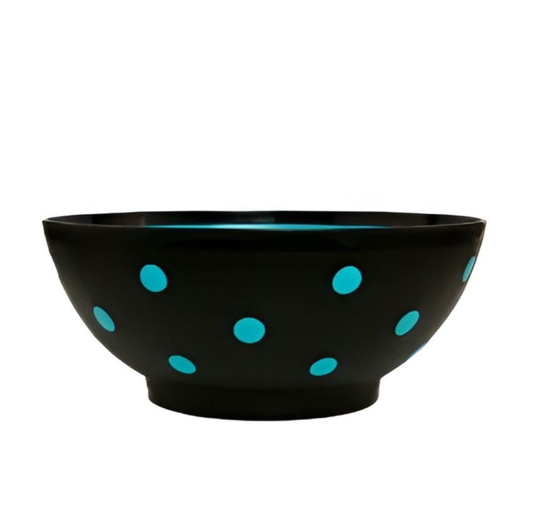 Plastic Dot Bowl Large 1 Pcs