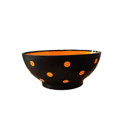 Plastic Dot Bowl Medium 1 Pcs