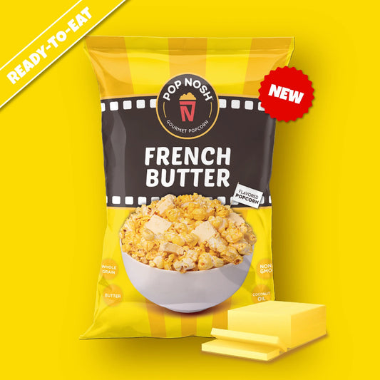 Pop Nosh French Butter Flavoured Popcorn