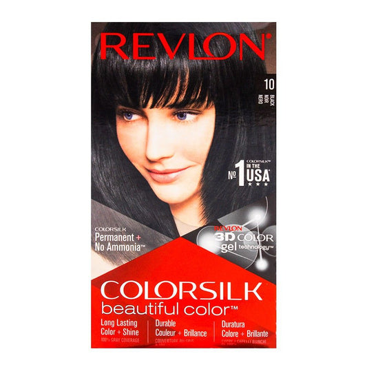 Revlon Color Silk 10 Black Noir Nero (Imported)