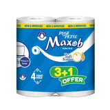 Rose Petal Maxob Toilet Roll 3+1 Offer