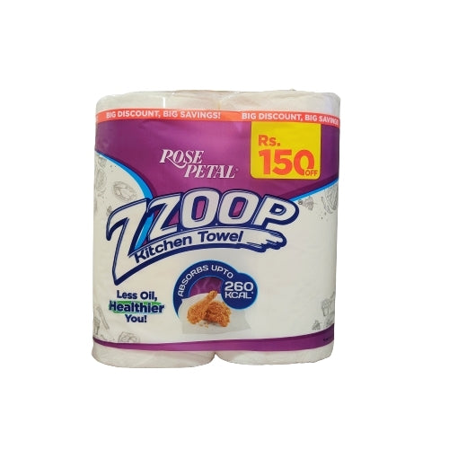 Rose Petal Zzoop Kitchen Towel Twin 2X