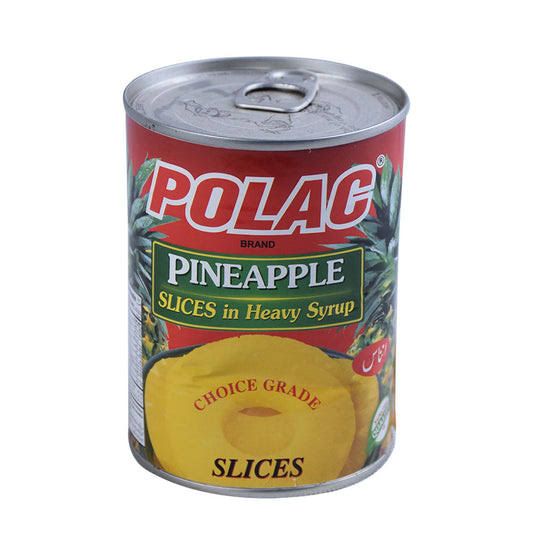 Polac Pineapple Slices in Heavy Syrup 540 gm