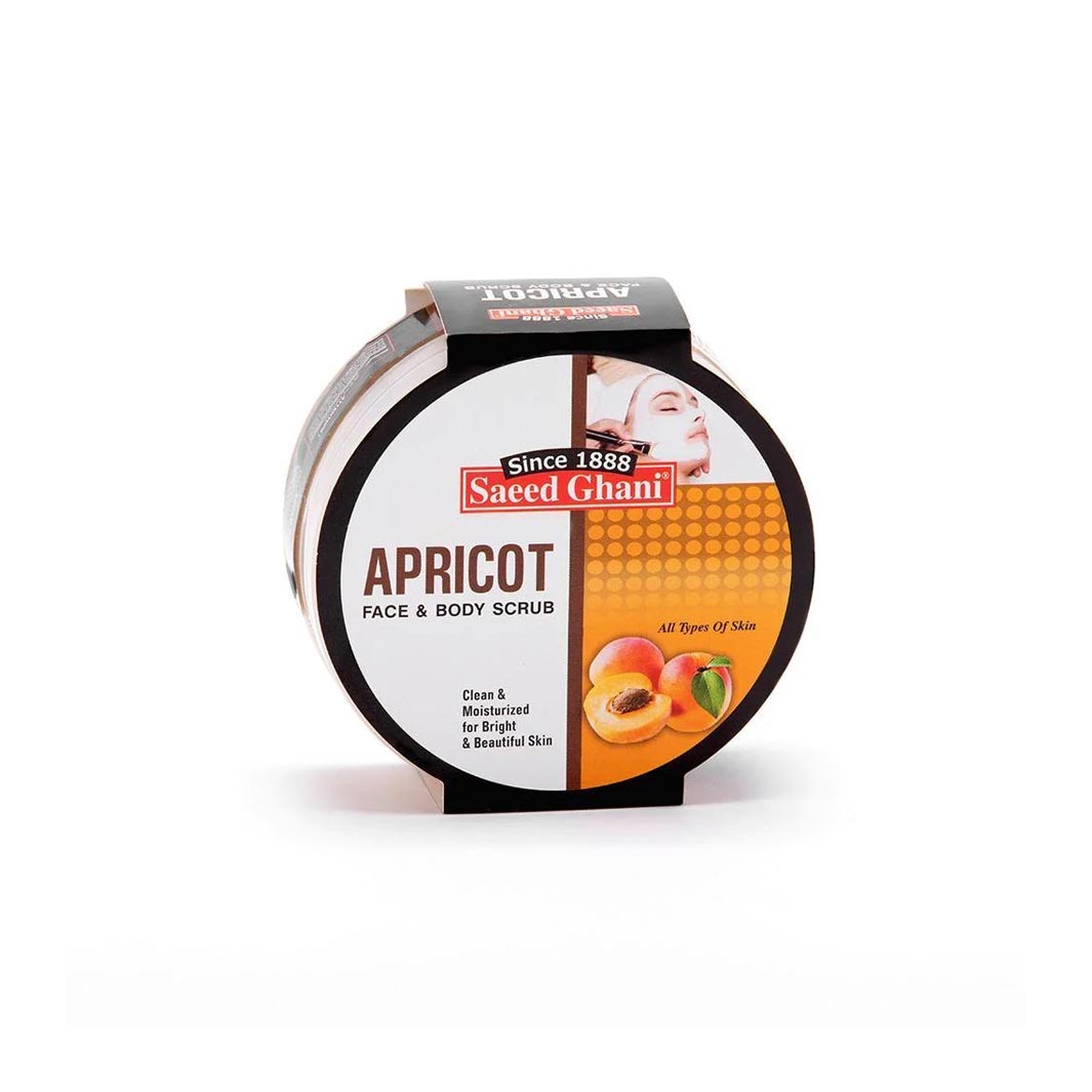 Saeed Ghani Apricot Scrub Jar 180 gm