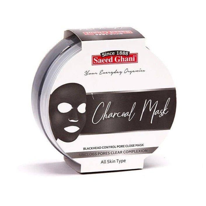 Saeed Ghani Charcoal Face Mask
