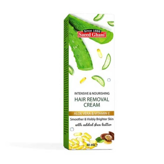 Saeed Ghani Hair Removal Cream (With Aloe Vera & Vitamin E) 50 ml