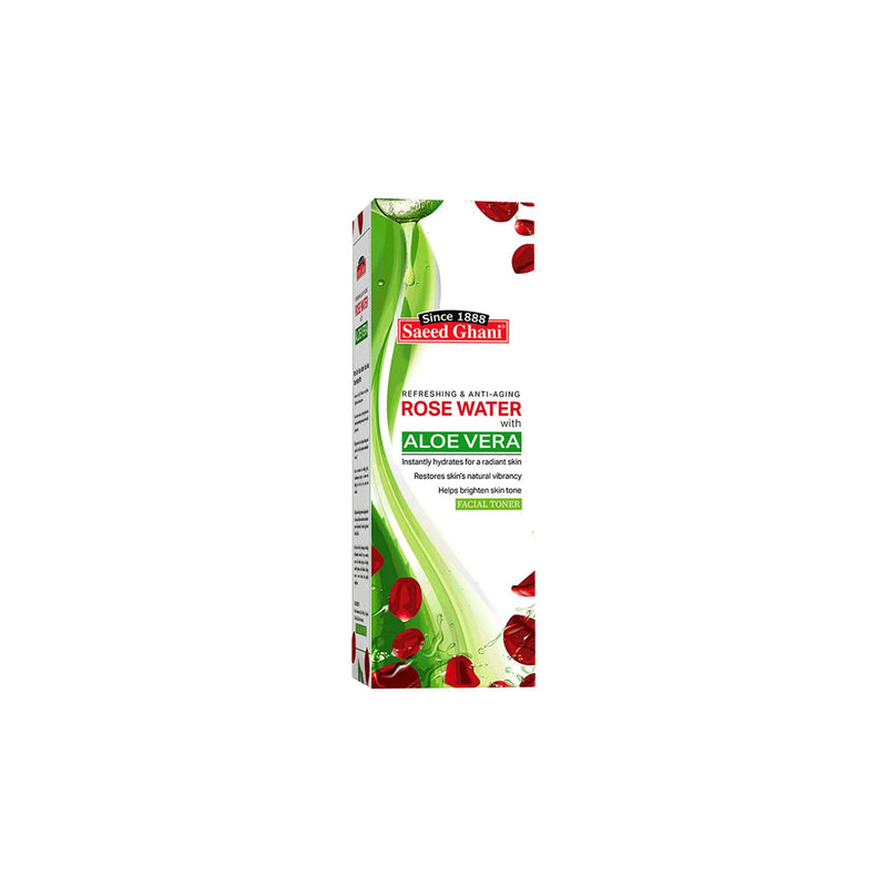 Saeed ghani Rose Water With Aloe Vera 120 ml