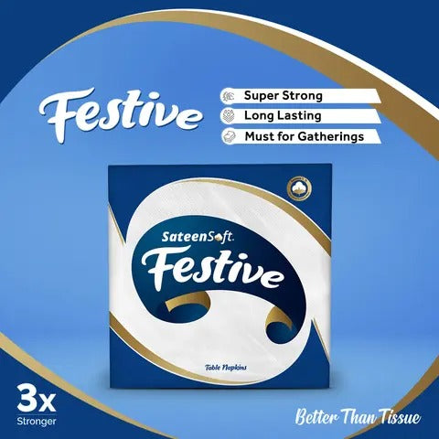 SateenSoft Festive Table Napkins