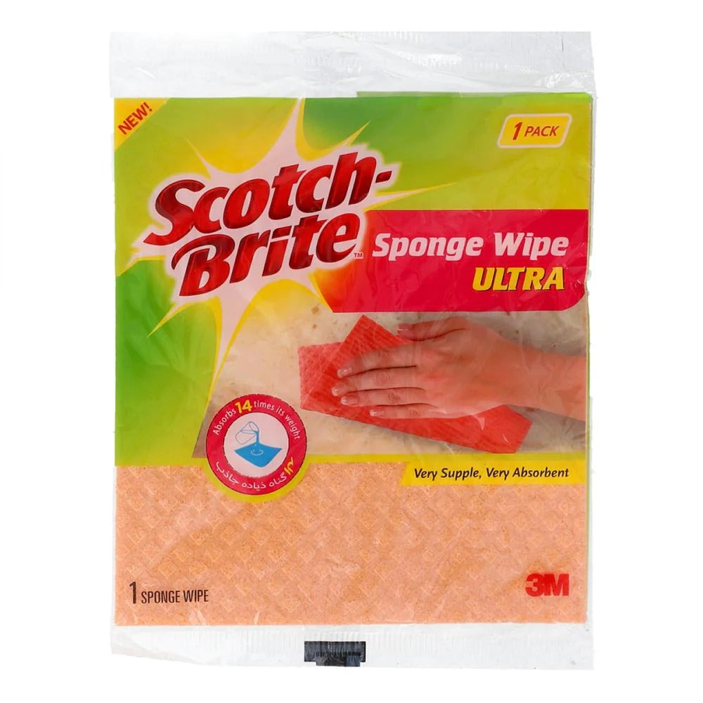 Scotch Brite Sponge Ultra Wipe 1 Pack