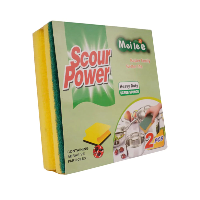 Scour Power Scrub Sponge Regular