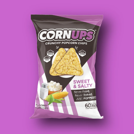 CornUps Popcorn Chips (Sweet & Salty)
