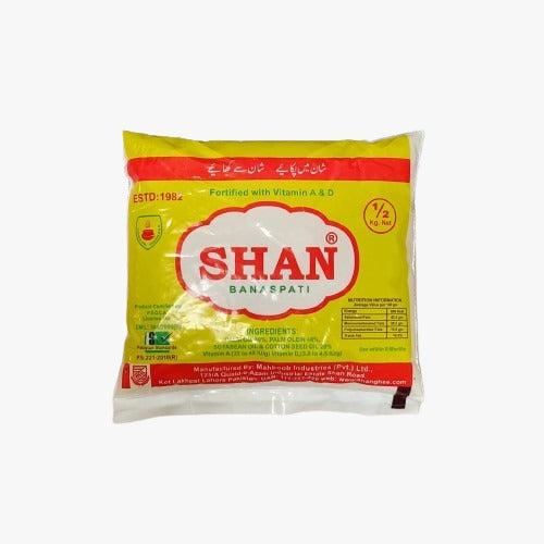 Shan Banaspati 500 gm Pouch