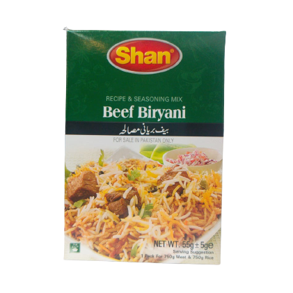 Shan Beef Biryani Masala 55 gm