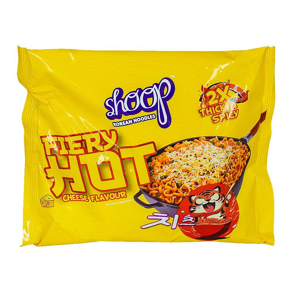 Shan Shoop Korean Noodles Fiery Cheese Flavour 140 gm