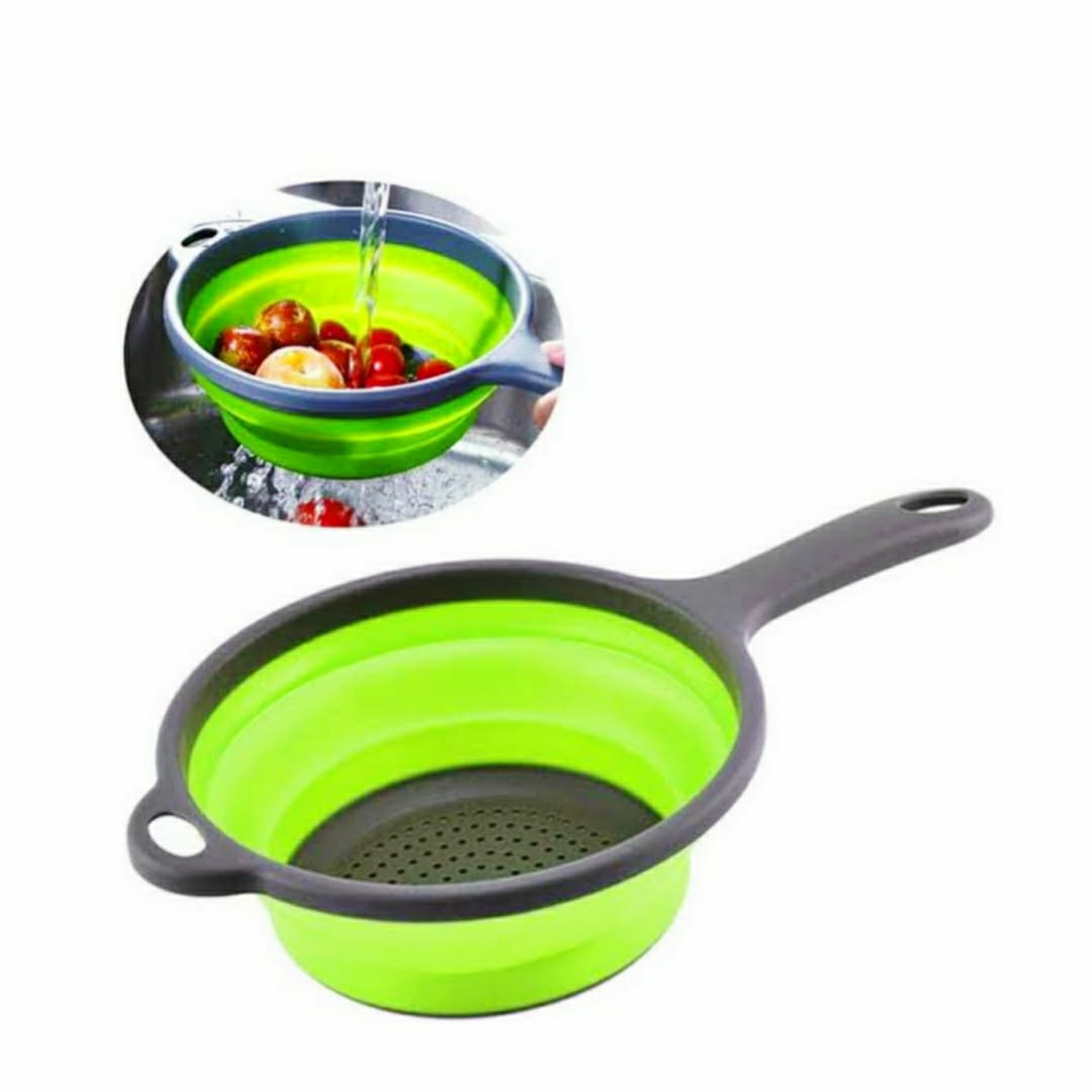 Silicone Colander Collapsible Food Strainer Basket