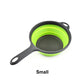 Silicone Colander Collapsible Food Strainer Basket