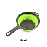 Silicone Colander Collapsible Food Strainer Basket