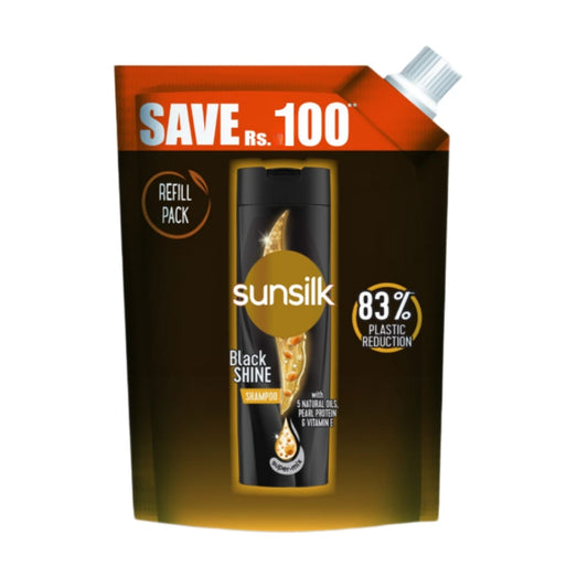Sunsilk Black Shine Shampoo Refill Pouch 360 ml