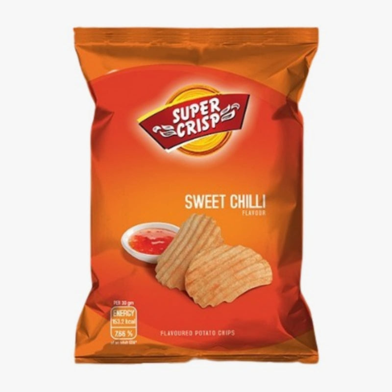 Super Crisp Crinkled Potato Chips, Sweet Chili Family Pack