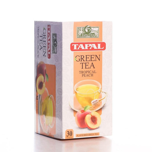 Tapal Tropical Peach Green Tea Bag 30 Teabags